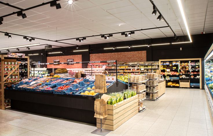 verlichting groenteafdeling